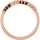 14K Gold Mama Ring - Rose Gold - view 2