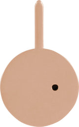 14K Gold Round Natural Black Spinel & Natural Diamond Zodiac Pendant - Rose Gold - view 14