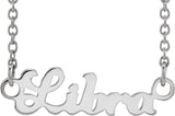 Platinum Libra Necklace
