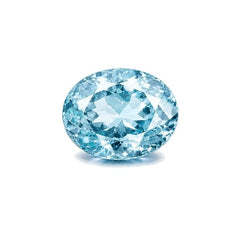 Light blue aquamarine gemstone, March birthstone