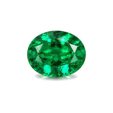 Green emerald gemstone, May birthstone