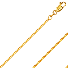 10K REAL Solid Yellow Gold 1.20mm-3.25mm Diamond Cut FRANCO Chain with clasp detail