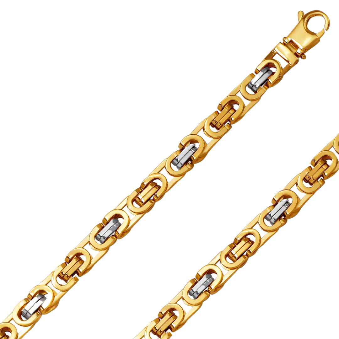 Stunning 14K gold Byzantine Bracelets | Italian Fashions