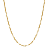 10K REAL Solid Yellow Gold Necklace - 0.75mm-1.25mm | Italian Fashions