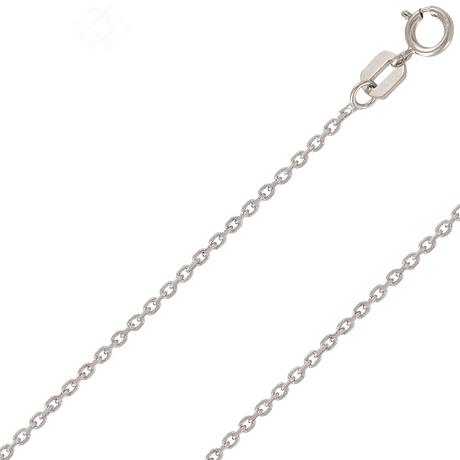 14K Yellow ,White or Rose Gold 1.0mm - 2.0mm Cable Chain